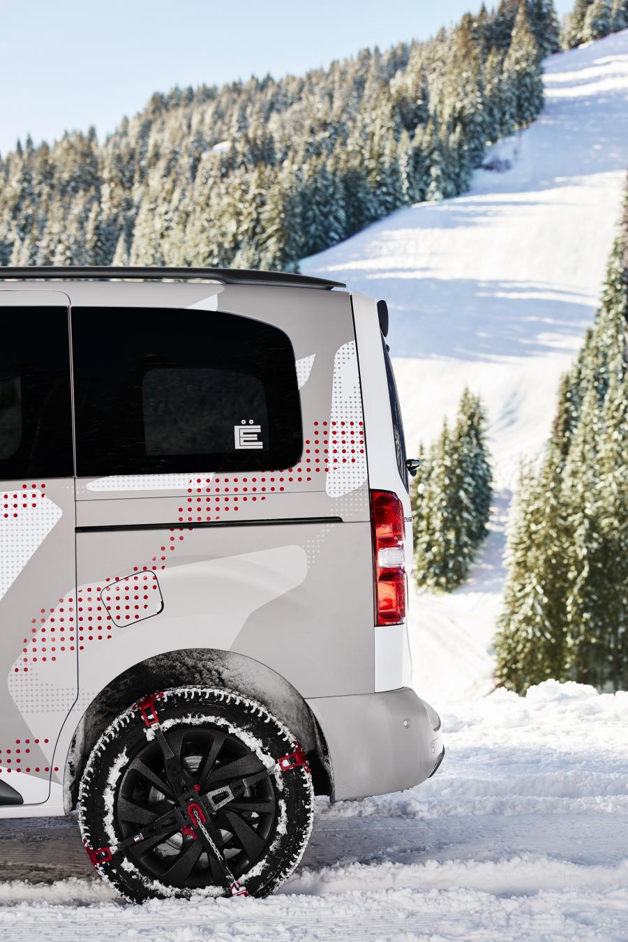 Колеса Citroen SpaceTourer 4X4 E Concept 2017 года  (фото 8 из 29)